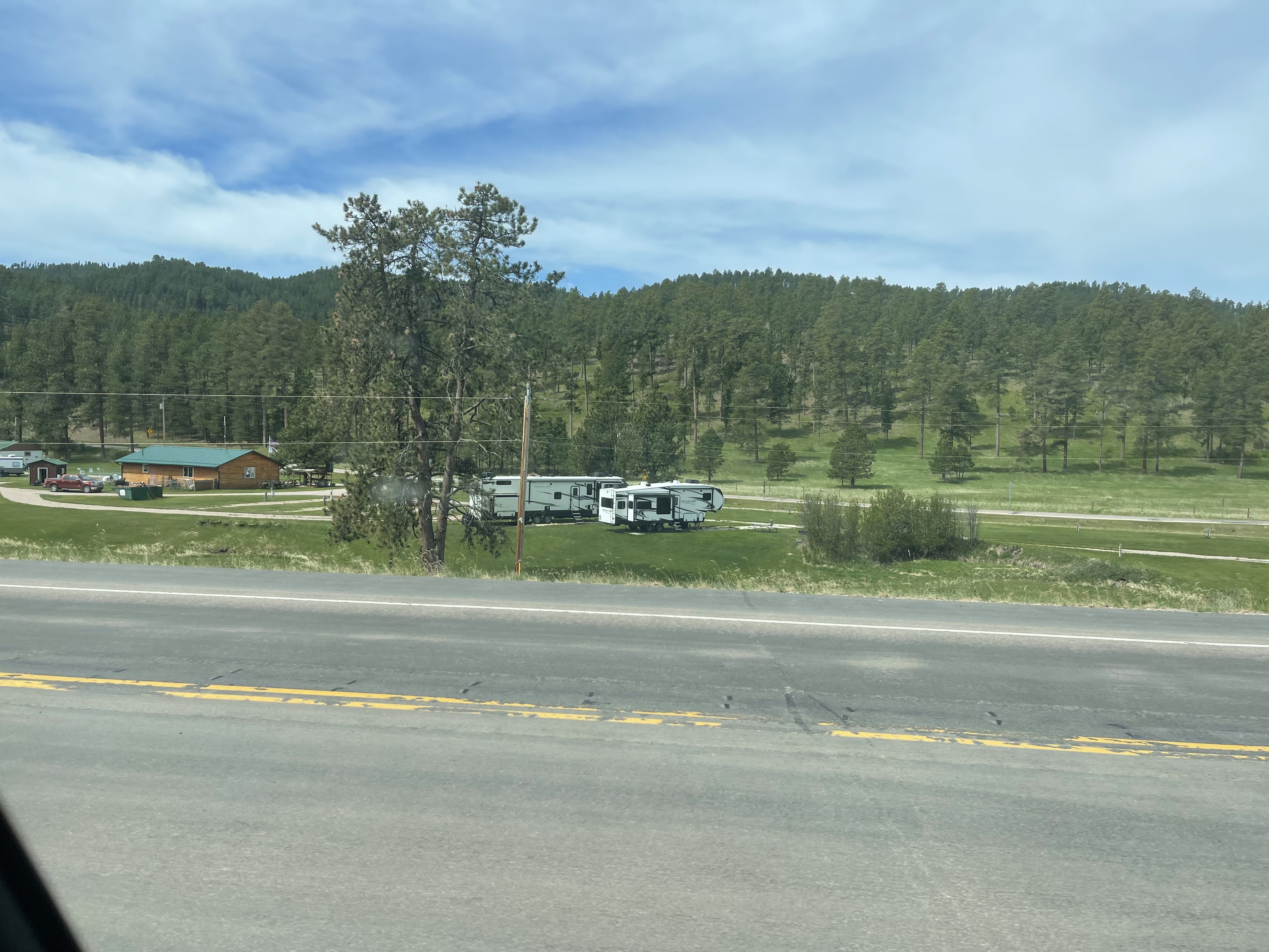 US-385 northbound