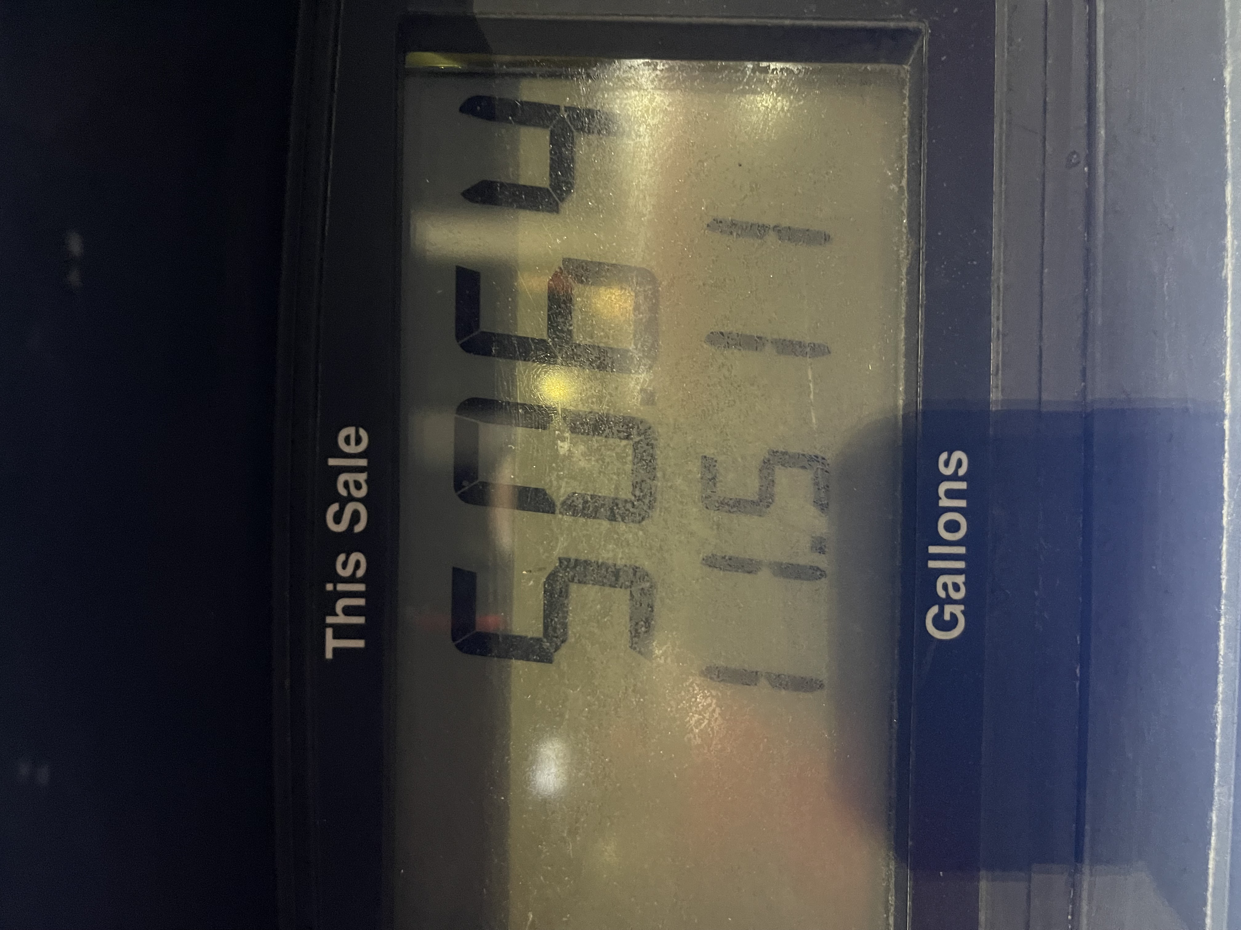Gas stop on May 23